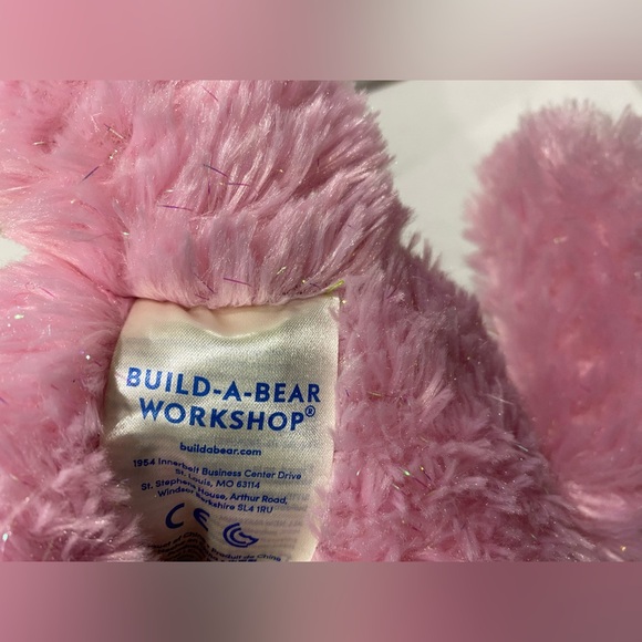 Build-A-Bear Disney Princess 16" Plush Pink Teddy Bear with Crown 2017 - Picture 4 of 4